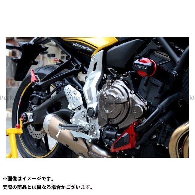 リデア MT-07/MT-07 ABS エンジンプロテクター 右側（ブルー） RIDEAの