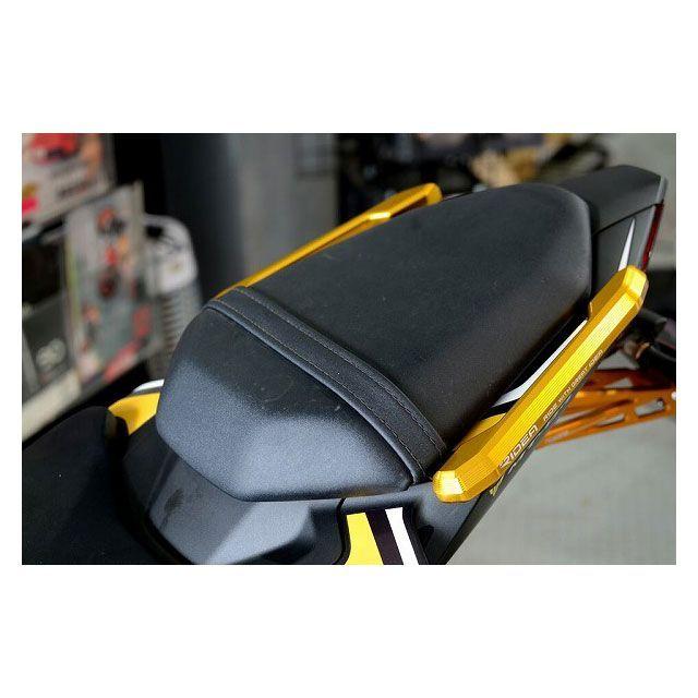 RIDEA リデア MT-07/MT-07 ABS アルミ削り出しグラブバー（ブラック