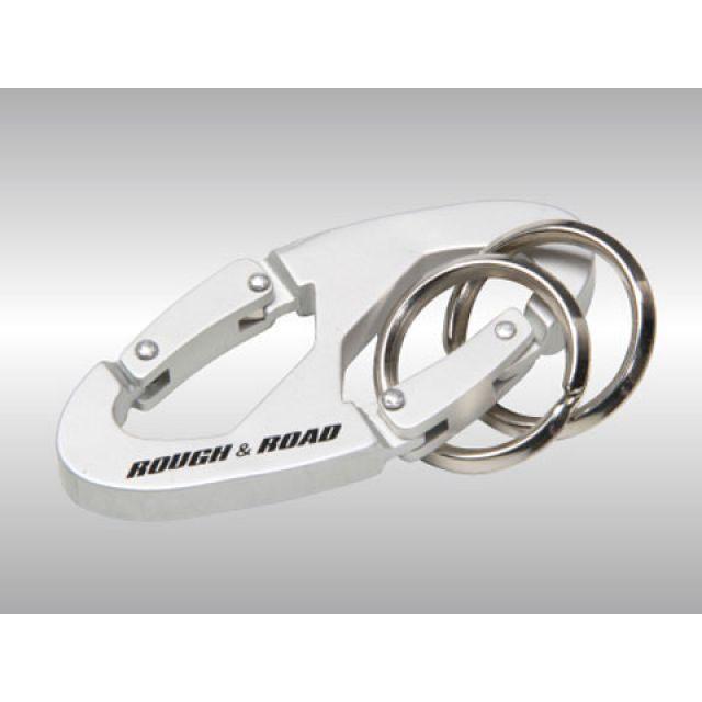 ラフ＆ロード RR9969 オーバルカラビナ（シルバー） Rough&Road
