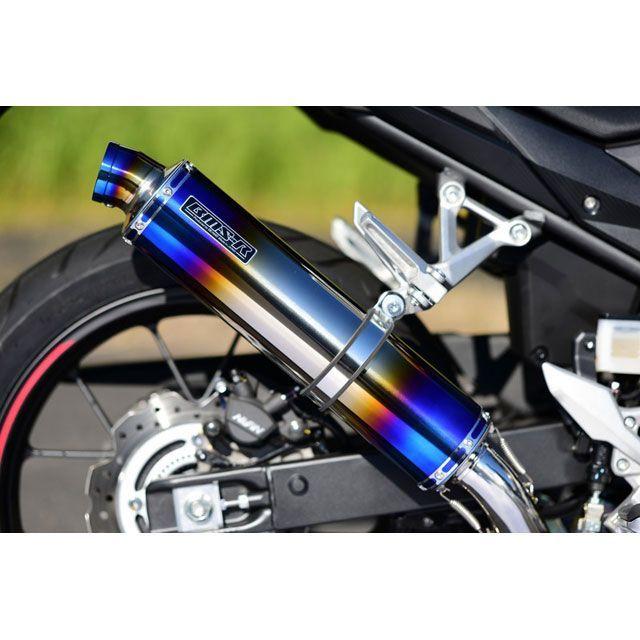 BMS-R BMS CBR400R R-EVO スリップオンマフラー ヒートチタン 政府認証