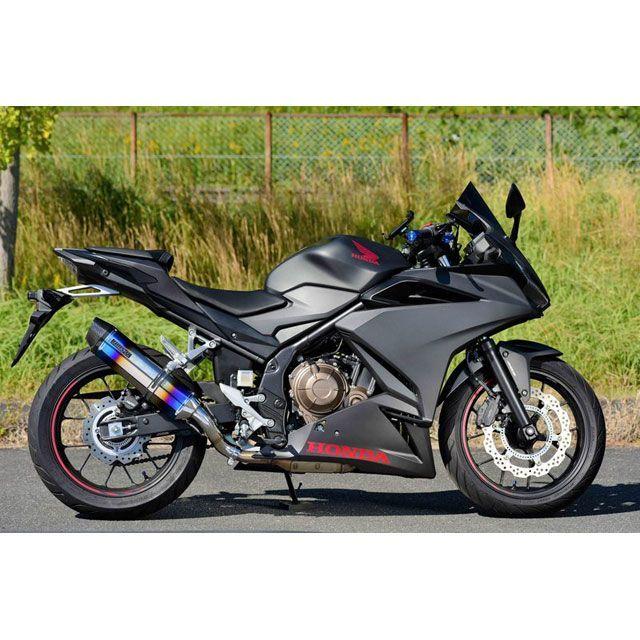 BMS CBR400R CORSA-EVO II スリップオンマフラー ヒートチタン 政府認証 BMS RACING FACTORYの画像