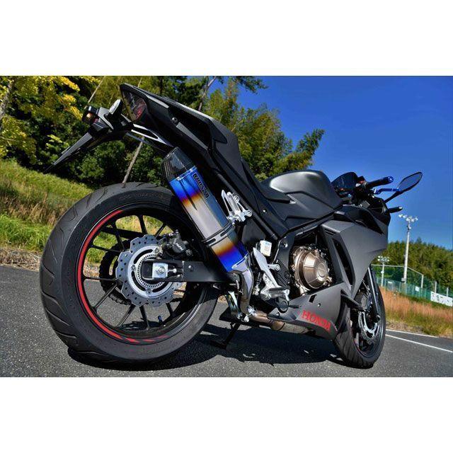 BMS CBR400R CORSA-EVO II スリップオンマフラー ヒートチタン 政府認証 BMS RACING FACTORYの画像