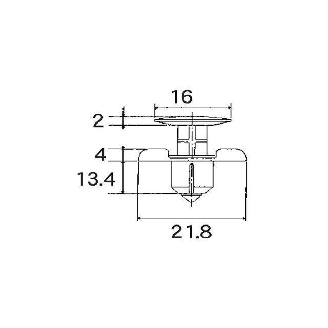 ボストン BC5141 プッシュリベット VOSTONE : モトメガネYahoo!店