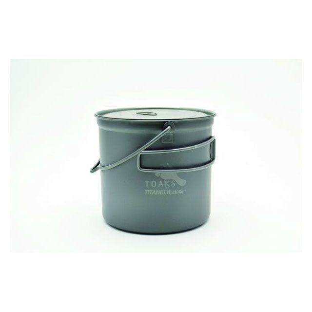 TOAKS（トークス） チタニウムポット POT-1100 ベイルハンドル