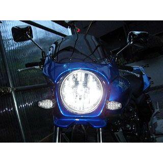 ワールドウォーク CB1300SF/400SF ホーネット250/VTR250 汎用ビキニカウル DS-01 typeAero（グリントウェーブブル…_2
