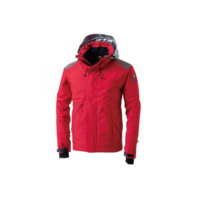 TSデザイン メガヒートES防水防寒ジャケット（レッド） サイズ 3L TS