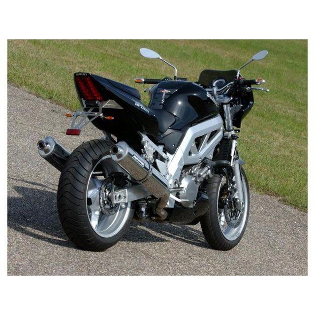 ボディス SV1000/S Oval 1MK ボルトオンマフラー（キャタライザーあり