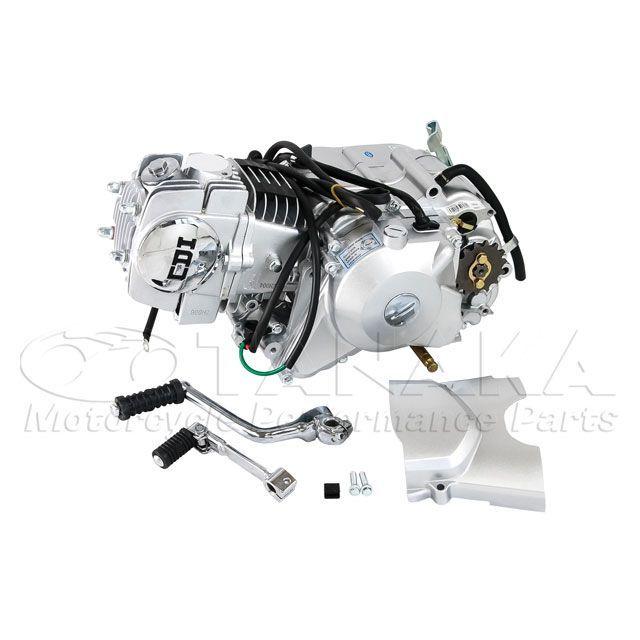 田中商会 モンキー カブ エンジンキット124cc セル付シルバー オール