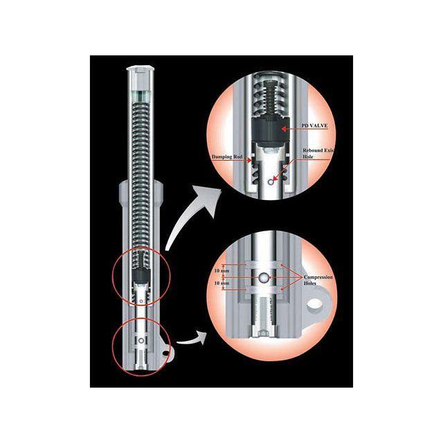 YSS 汎用 PDバルブ 外径 42.5mm RACING バイク : モトメガネYahoo!店