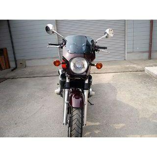ワールドウォーク W650/400 ゼファー400/X/750/1100 汎用ビキニカウル DS-01 typeR（メタリックチェスナットブラウン）…_2