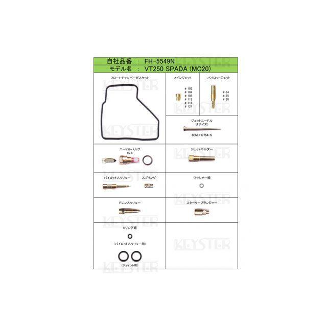 Honda VT250 SPADA 1988 (J) JAPAN MC20-100 parts lists and schematics