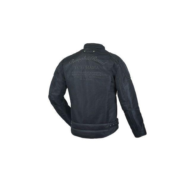 ラフアンドロードライディングZIPメッシュジャケットブラックバイク