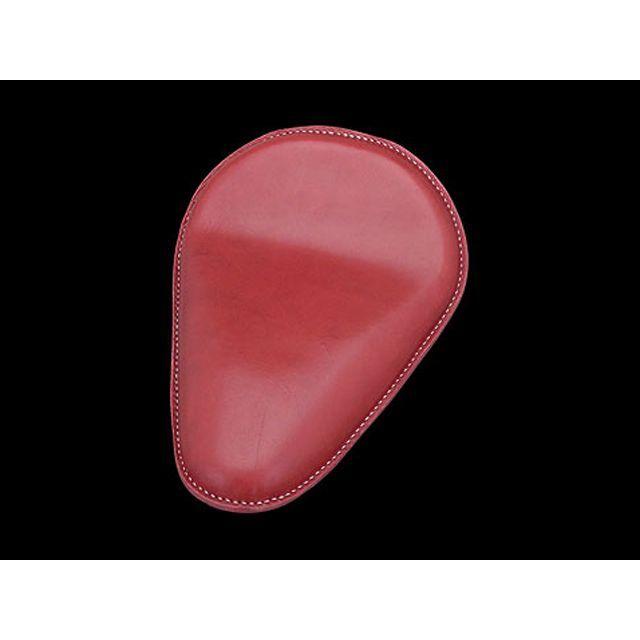 トラッシュデポ 汎用 本革サドルシート カラー レッド TRASHDEPT