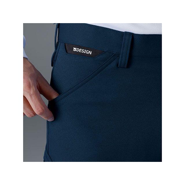 ただページ TSデザイン ACTIVEメンズカーゴパンツ（ネイビー） サイズ M TS DESIGN
