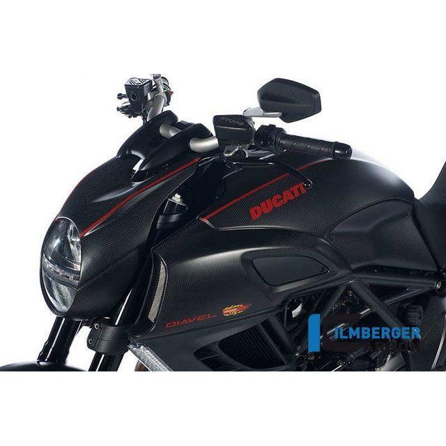 イルムバーガー Diavel エアチューブカバー 左側 Diavel ｜ LKL.007.DIAVE.K ILMBERGER_3