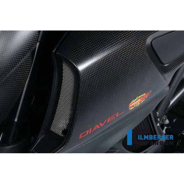 イルムバーガー Diavel エアチューブカバー 左側 Diavel ｜ LKL.007.DIAVE.K ILMBERGER_4