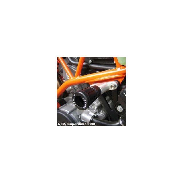 GBレーシング Superduke 990 Upper Frame Sliders / Crash Mushroom