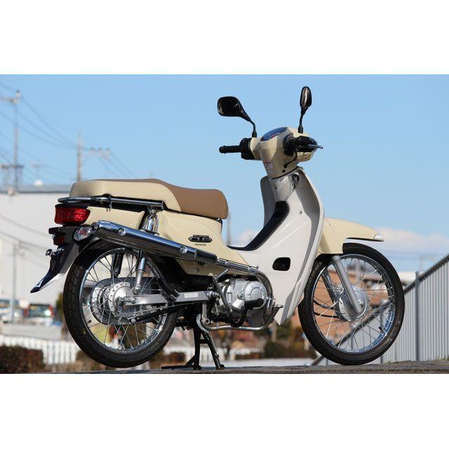 み HOT LAP（ホットラップ） C110スーパーカブ アップマフラー 純正ヒート