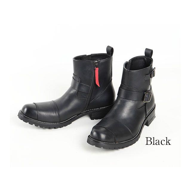 DEGNER（デグナー） HS-B9 レザーエンジニアブーツ（ブラック） サイズ