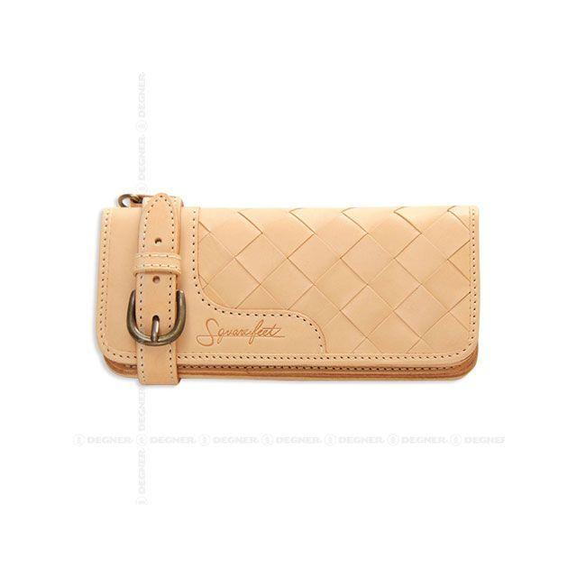 DEGNER（デグナー） SFW-3 バスケットロングウォレット（タン