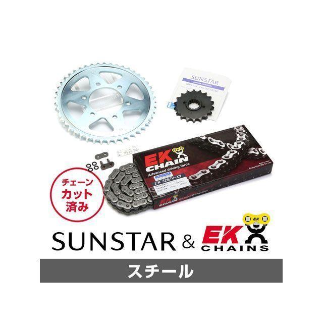 正規品／サンスター Z1・900スーパー4 Z900 KE40915 スプロケット＆チェーンキット（スチール） SUNSTAR バイク
