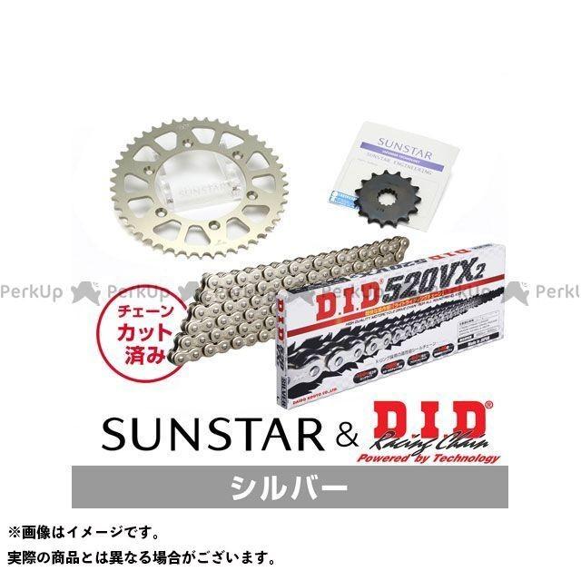 セット商品 XR250R KD34402 サンスター スプロケット＆DID チェーンキット（シルバー） SET