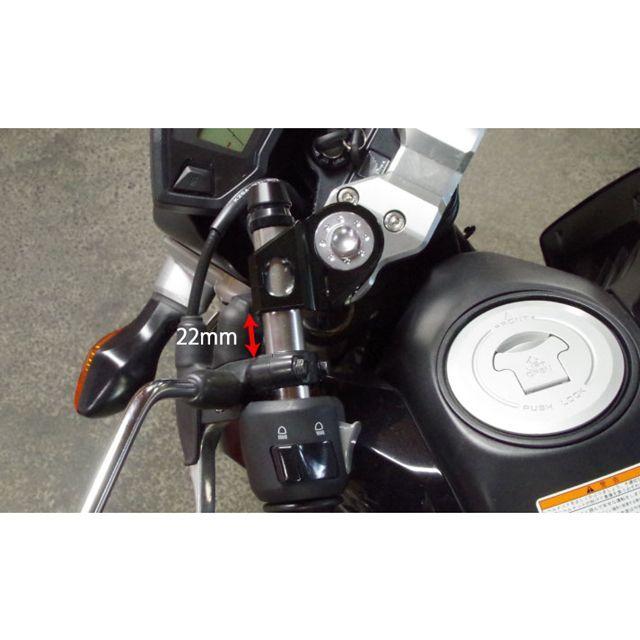 ワールドウォーク CB750 CB750用 アジャスタブルセパレートハンドルキット WWの画像