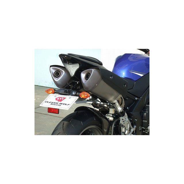 CLEVER WOLF クレバーウルフ YZF-R1 フェンダーレスキット 黒ゲル 
