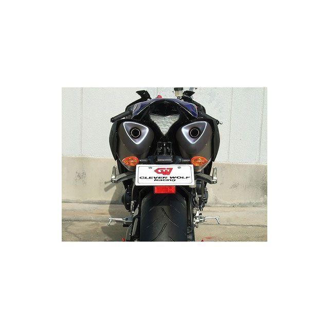 CLEVER WOLF（クレバーウルフ） YZF-R1 フェンダーレスキット 黒ゲル