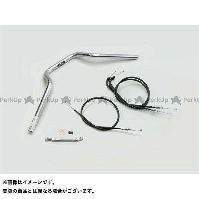 ハリケーン CB125R クォーター3型 ハンドルSET（メッキクローム） HURRICANE