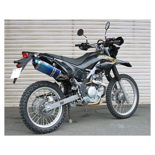 ビートジャパン KLX230 NASSERT Evolution Type II スリップオンマフラー サイレンサー クリアチタン BEETの画像