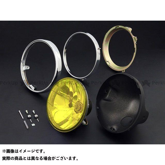 …さん専用 ブライテック 汎用 ヘッドランプ ラウンドタイプ リム付 8mm汎用
