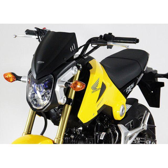 専用　No.17 MRA エムアールエー GROM 125 スクリーン レーシング カラー スモーク