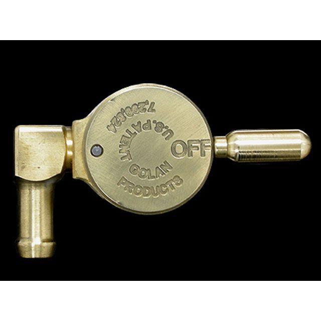 ゴランプロダクツ ハーレー用 クリックスリック ガスコック 22mm 仕様
