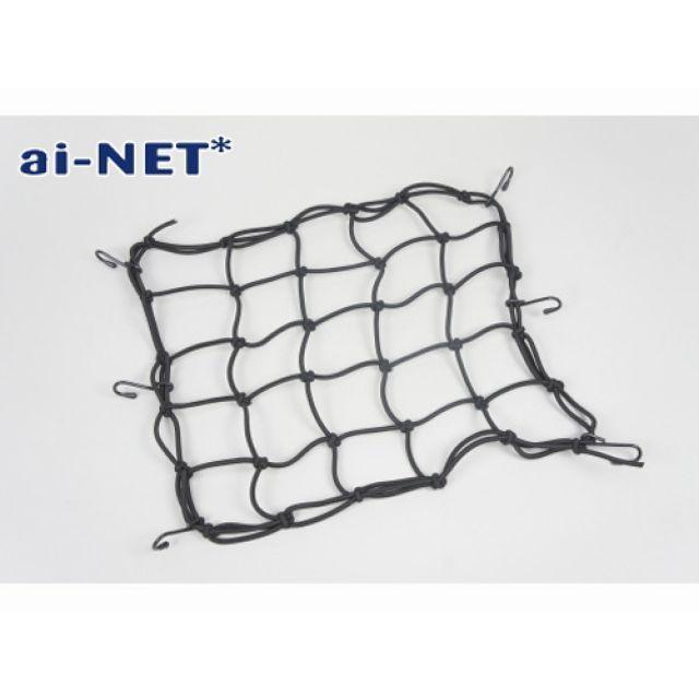 アイネット ツーリングネット40cm×40cm カラー ブラック ai-net