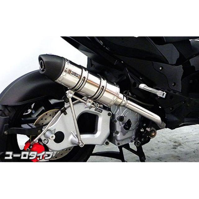 ウイルズウィン G-MAX125 G-MAX125用 ロイヤルマフラー ユーロタイプ O2センサー取付口装備 オプション オプションD WirusW…の画像