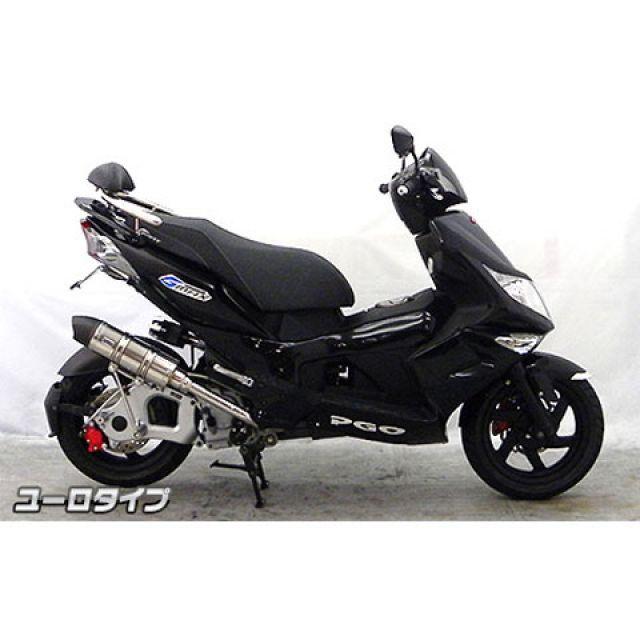 ウイルズウィン G-MAX125 G-MAX125用 ロイヤルマフラー ユーロタイプ O2センサー取付口装備 オプション オプションD WirusW…の画像