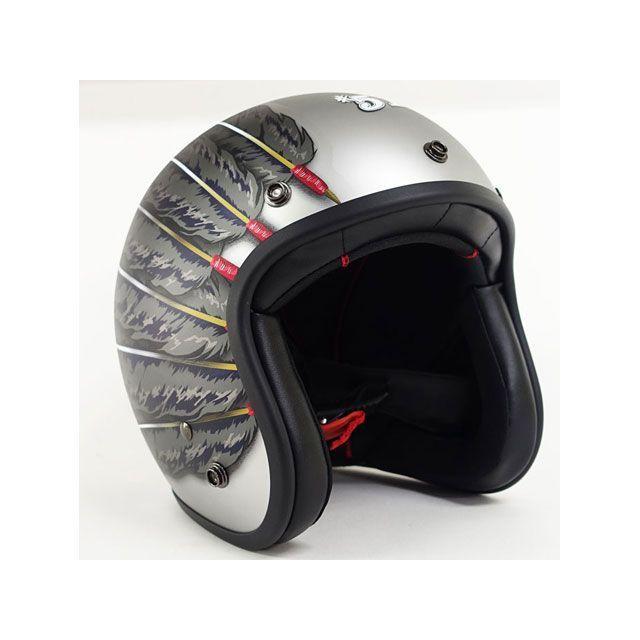 72JAM JET HELMET 72ジャムジェット IWAKI Fifty one Feather Design