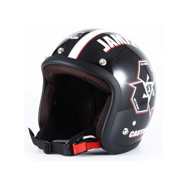 72jam ジェットヘルメット 72JAM JET HELMET 72ジャムジェット JJ-03 SPIKE（ブラック） カラー