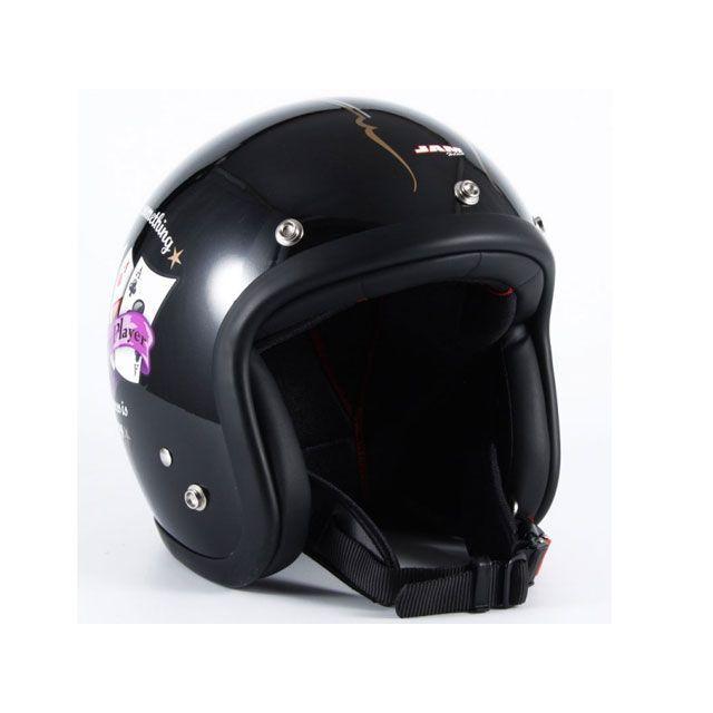 72JAM JET HELMET 72ジャムジェット JF-13 PLAYERS（ブラック） サイズ