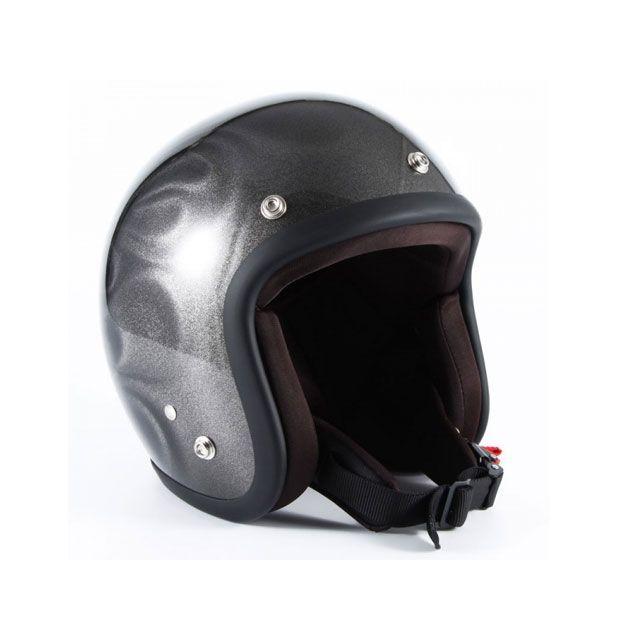 72JAM JET HELMET 72ジャムジェット GHOST FLAME カラー シルバー