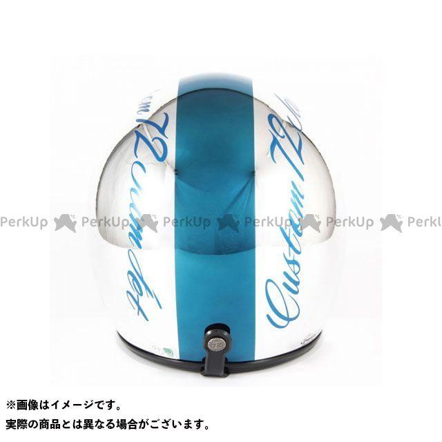 てる 画像確認用 ブルー ヘルメット 72JAM JET HELMET 72ジャムジェット CHROMES CM カラー ブルー 72JAM