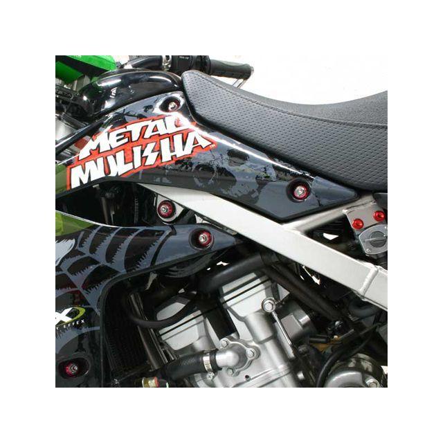 DRC ディーアールシー 汎用 アルミ M6フランジボルト カラー レッド