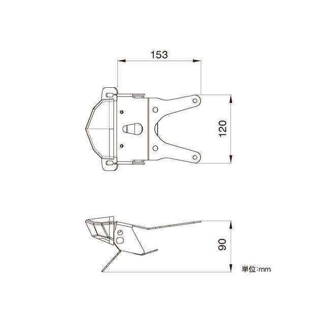 ディーアールシー CRF250L/M MOTOLED エッジホルダーキット カラー レッドレンズ DRC バイク