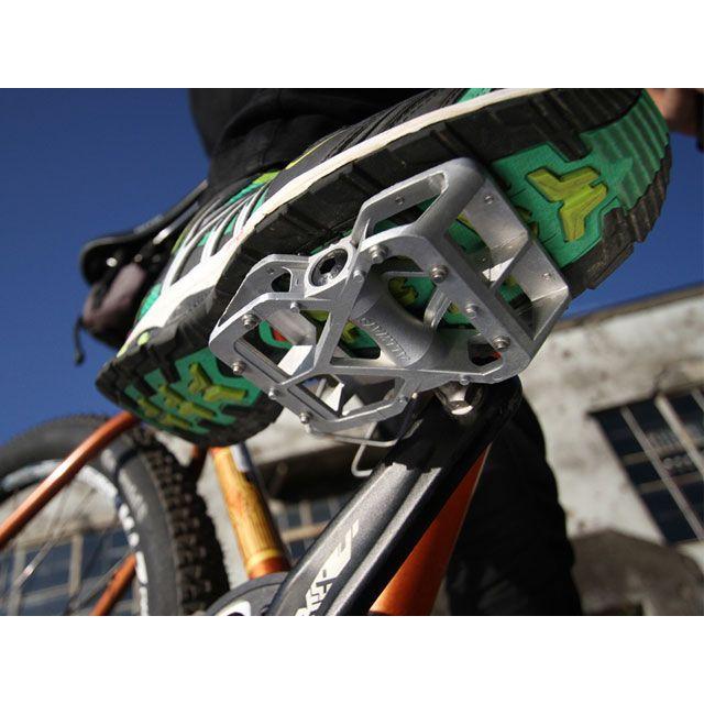 三ヶ島（自転車） ペダル（ALLWAYS）左右ペア 9/16芯（シルバー） MKS