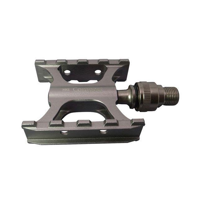 三ヶ島（自転車） ペダル（Compact Ezy）左右ペア 9/16芯（グレー） MKS 三ヶ島（自転車） ペダル（Compact Ezy）左右ペア 9/16芯（グレー