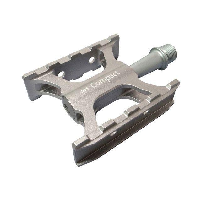 三ヶ島（自転車） ペダル（Compact）左右ペア 9/16芯（シルバー） MKS 三ヶ島（自転車） ペダル（Compact）左右ペア 9/16芯（シルバー） MKS