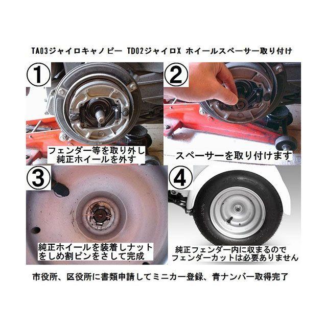 メーカー直送】スパンキーズ ジャイロキャノピー ジャイロX 新型4スト