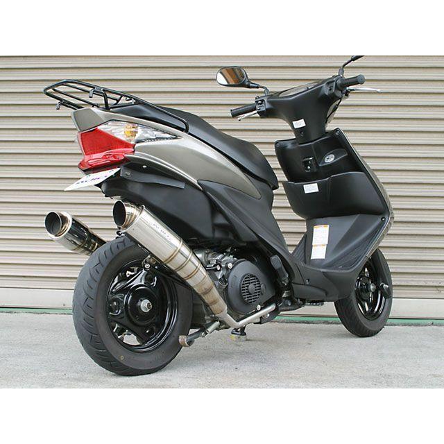アドレス125g アディオ アディオ（ADIO） アドレスV125/G/S BB-SHOOTマフラー : モトメガネ