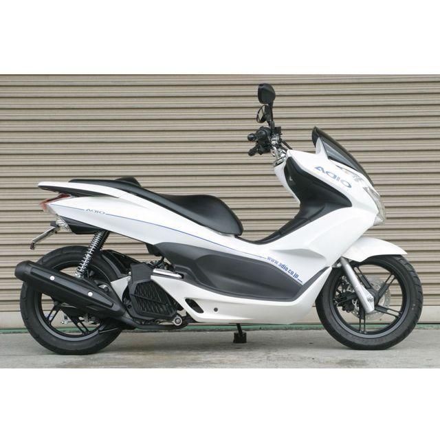 もかページ アディオ（ADIO） PCX125 後期 ロングホイールベースキット 110mm